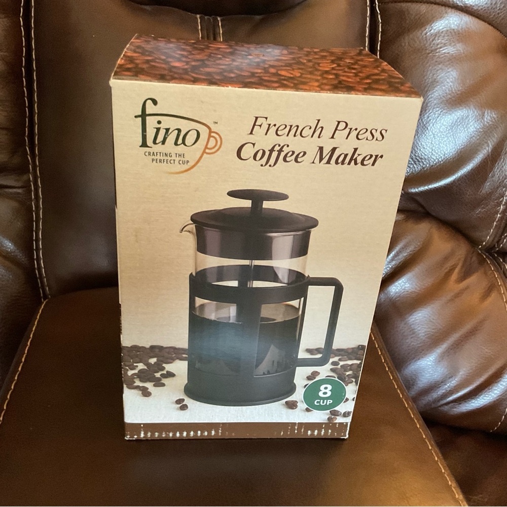 FINO Black French Press Coffee Maker